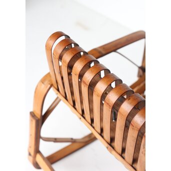 シバヤマ産業 バンブーキッズチェアー 竹椅子　U318 