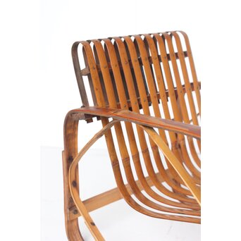 シバヤマ産業 バンブーキッズチェアー 竹椅子　U318 