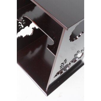 川端近左 大内棚 共箱　Q319 