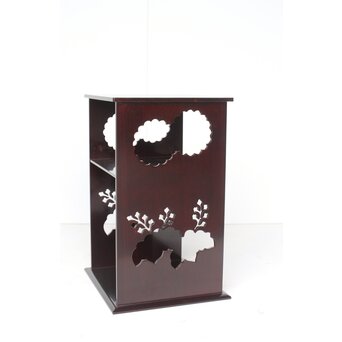 川端近左 大内棚 共箱　Q319 