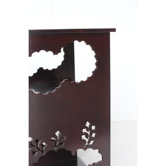 川端近左 大内棚 共箱　Q319 