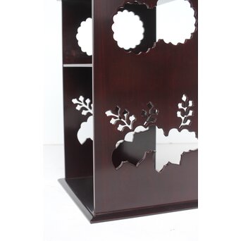 川端近左 大内棚 共箱　Q319 