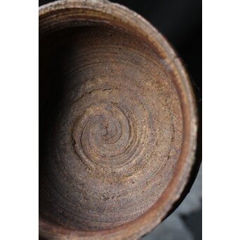 清水六兵衛 南蛮焼 変形片口湯冷　P380 