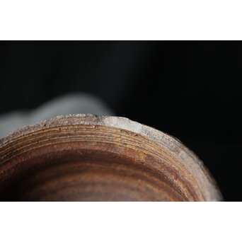 清水六兵衛 南蛮焼 変形片口湯冷　P380 