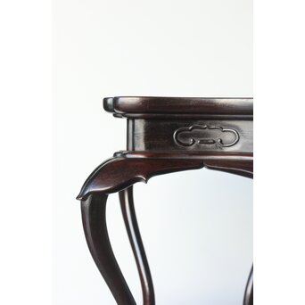 唐木 紫檀意 猫足卓　X394 