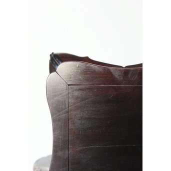 唐木 紫檀意 猫足卓　X394 