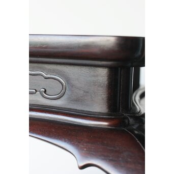 唐木 紫檀意 猫足卓　X394 