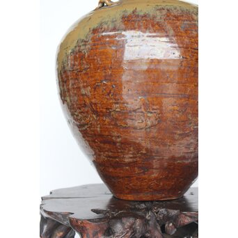 ルソンか 日本古陶か 古茶壺　P382 