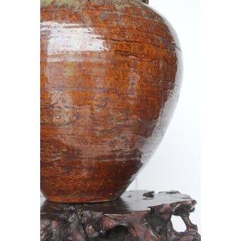 ルソンか 日本古陶か 古茶壺　P382 