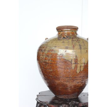 ルソンか 日本古陶か 古茶壺　P382 