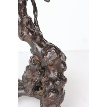 時代 根木 自然木 天然木 盆栽卓　X395 