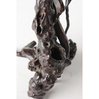 時代 根木 自然木 天然木 盆栽卓　X395 