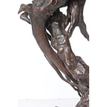 時代 根木 自然木 天然木 盆栽卓　X395 