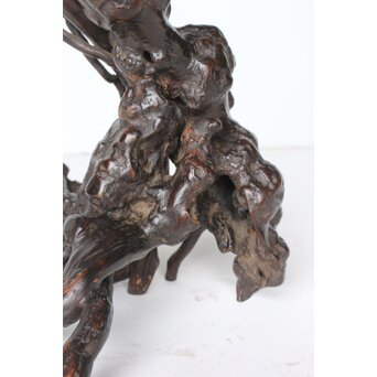 時代 根木 自然木 天然木 盆栽卓　X395 