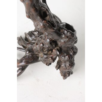 時代 根木 自然木 天然木 盆栽卓　X395 