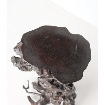 時代 根木 自然木 天然木 盆栽卓　X395 