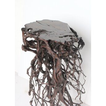 時代 根木 自然木 天然木 盆栽大卓　X396 