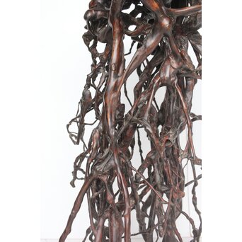 時代 根木 自然木 天然木 盆栽大卓　X396 