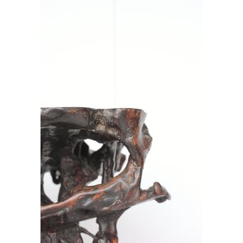 時代 根木 自然木 天然木 盆栽大卓　X396 