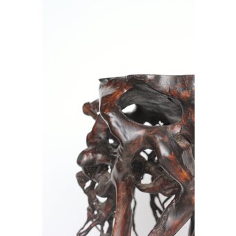 時代 根木 自然木 天然木 盆栽大卓　X396 