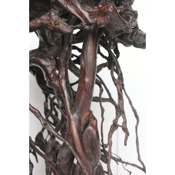 時代 根木 自然木 天然木 盆栽大卓　X396 