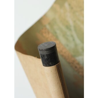 笠松紫浪【波】肉筆 絹本 掛軸　Z378 