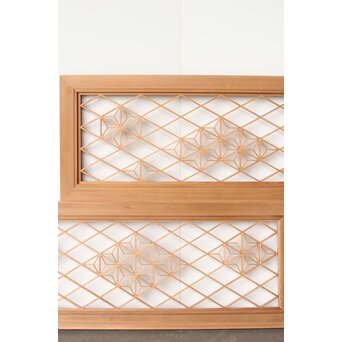 小型組子欄間 2枚1組　R0261 