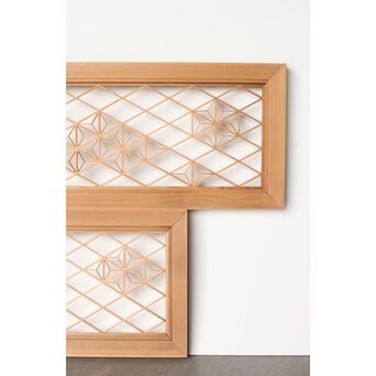 小型組子欄間 2枚1組　R0261 