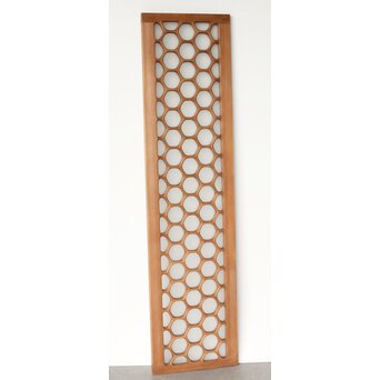 モダンデザイン 六角ガラス欄間　R0264 もう片面も同デザイン　両面使いが可能