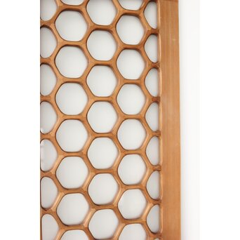 モダンデザイン 六角ガラス欄間　R0264 