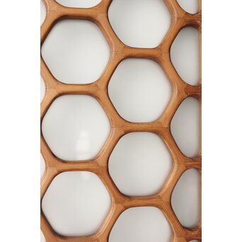 モダンデザイン 六角ガラス欄間　R0264 