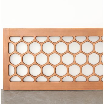 モダンデザイン 六角ガラス欄間　R0264 