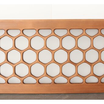 モダンデザイン 六角ガラス欄間　R0264 