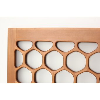 モダンデザイン 六角ガラス欄間　R0264 