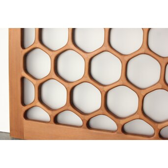 モダンデザイン 六角ガラス欄間　R0264 