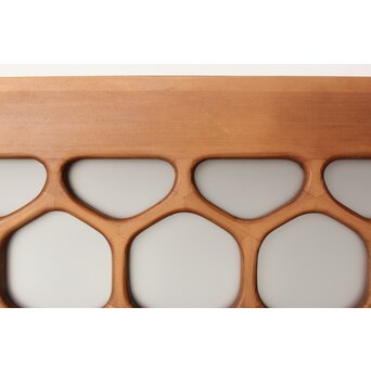 モダンデザイン 六角ガラス欄間　R0264 