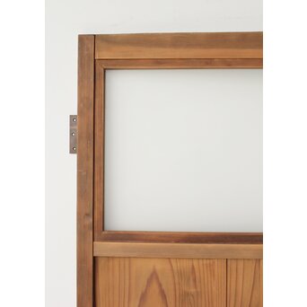 竹装飾 すりガラス雪隠戸　GD0154 