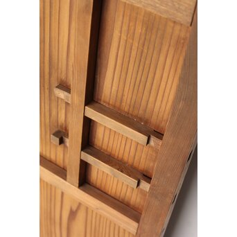 竹装飾 すりガラス雪隠戸　GD0154 