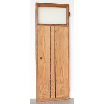 竹装飾 すりガラス雪隠戸　GD0154