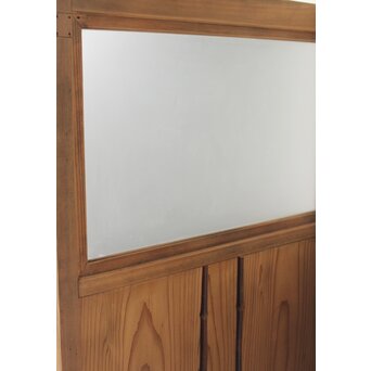 竹装飾 すりガラス雪隠戸　GD0154 