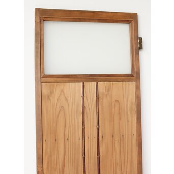 竹装飾 すりガラス雪隠戸　GD0154 