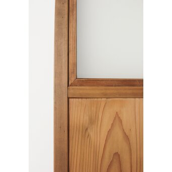 竹装飾 すりガラス雪隠戸　GD0154 