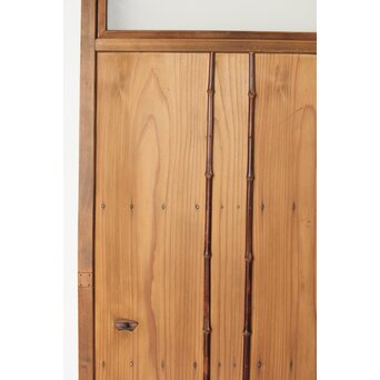 竹装飾 すりガラス雪隠戸　GD0154 