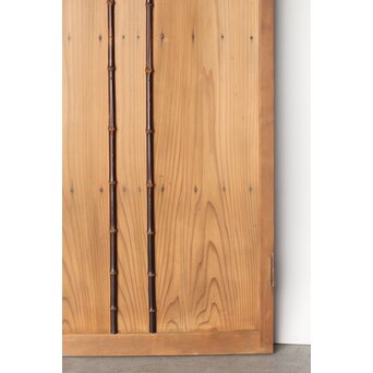 竹装飾 すりガラス雪隠戸　GD0154 