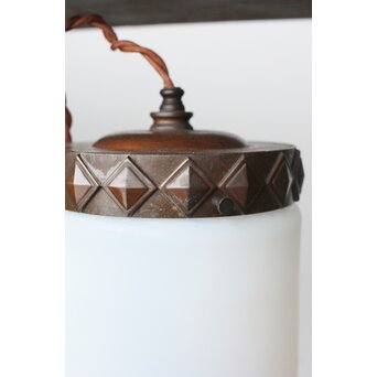 ベル型 オパールセントガラス照明　A062 