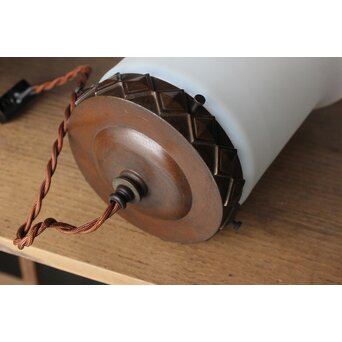 ベル型 オパールセントガラス照明　A062 