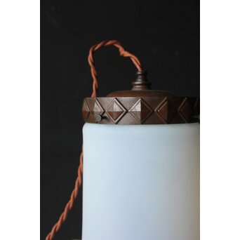 ベル型 オパールセントガラス照明　A062 