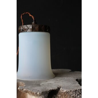 ベル型 オパールセントガラス照明　A062 