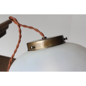 南蛮船 オパールセントガラス オーバル照明　A064 