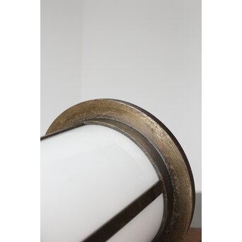 灯籠型 乳白色ガラス照明　A065 